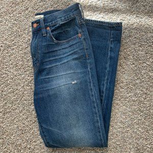 Madewell Perfect Vintage Jeans Dark Wash | Size 28
